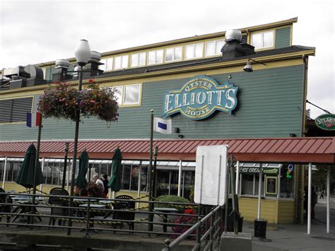 Elliott's seattle - Sep 2, 2016 · Elliott's Oyster House. Claimed. Save. Share. 3,202 reviews #72 of 2,083 Restaurants in Seattle $$ - $$$ American Vegetarian Friendly Gluten Free Options. 1201 Alaskan Way Pier 56, Seattle, WA 98101-3449 +1 206-623-4340 Website Menu. Closed now : See all hours. 